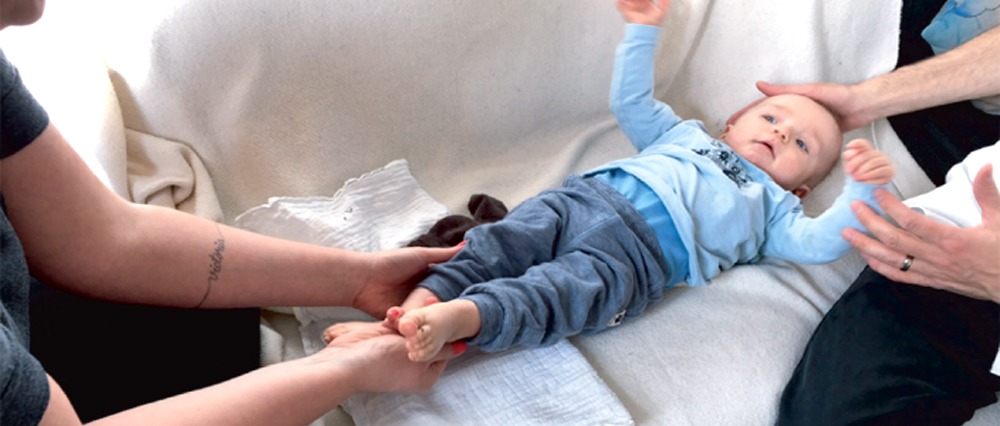 Zoneterapi til babyer og børn - hjemme hos dig